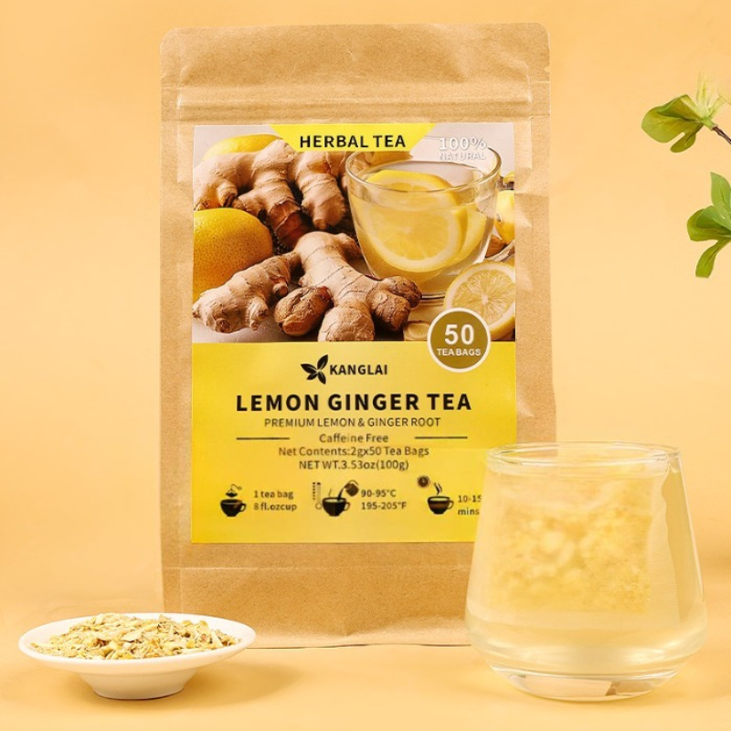 The Warming Hug | Lemon & Ginger Herbal Infusion