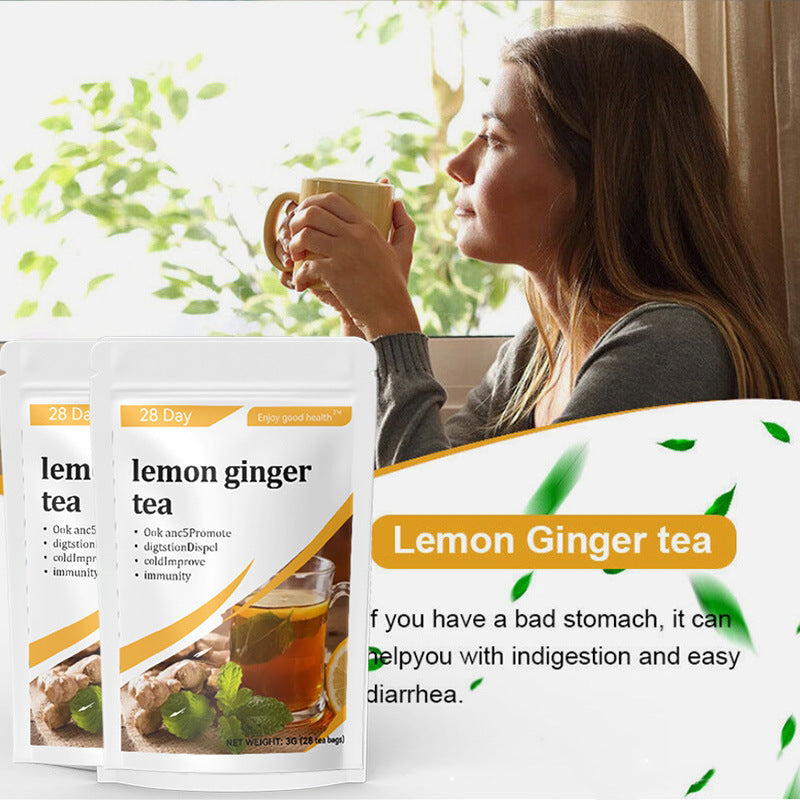 Metabolic Heat | Ginger & Lemon Herbal Infusion