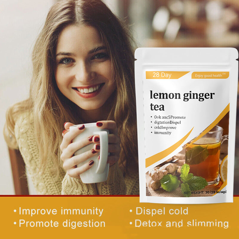 Metabolic Heat | Ginger & Lemon Herbal Infusion