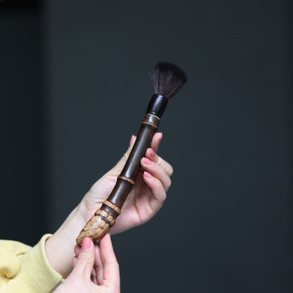 Artisanal Bamboo Tea Brush | Chinese Gongfu Tea Tool