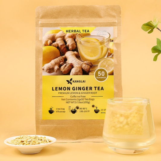 The Warming Hug | Lemon & Ginger Herbal Infusion