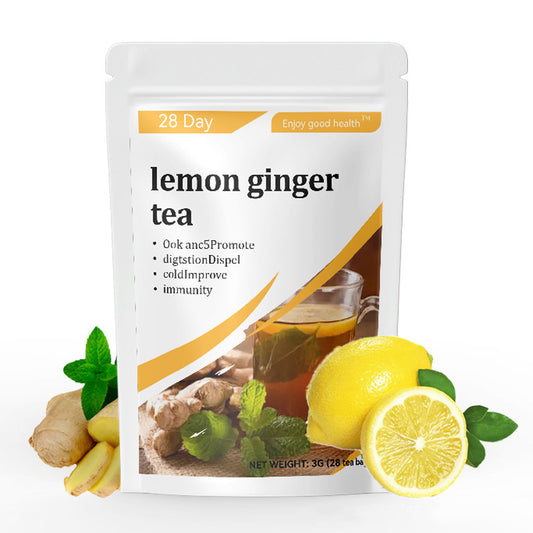 Metabolic Heat | Ginger & Lemon Herbal Infusion